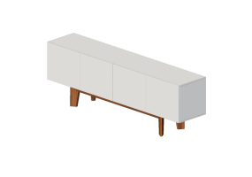 Mobili 3D - Buffet in legno laccato - Prima Linea - Alina