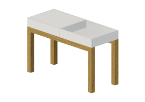 Mobili 3D - Credenza in legno laccato - Prima Linea - Viena