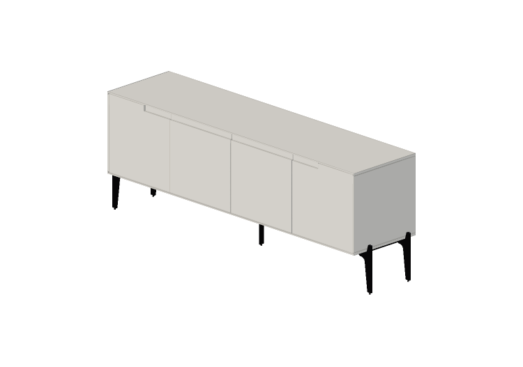 Mobili 3D - Buffet in legno laccato - Prima Linea - Munari... Mobili 3D - Buffet in legno laccato - Prima Linea - Munari...