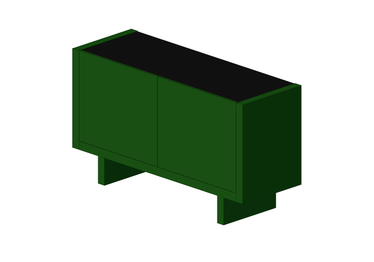 3D Möbel - Buffet aus lackiertem Holz - Prima Linea - Bella... 3D Möbel - Buffet aus lackiertem Holz - Prima Linea - Bella...