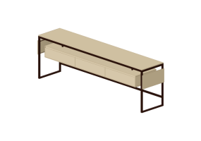 Mobili 3D - Credenza in legno laccato - Prima Linea - Aeron