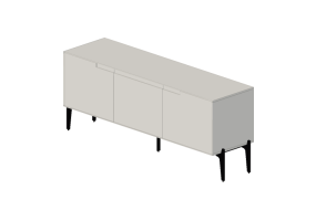 3D Furniture - Lacquered Wood Buffet - Prima Linea - Munari
