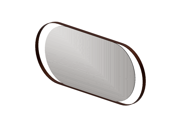 Accessoires 3D - Miroir - Prima Linea - Delta - Prima Linea Accessoires 3D - Miroir - Prima Linea - Delta - Prima Linea