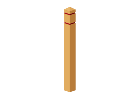 3D Accessories - Decorative Bollard cover - Reliance Foundry - R7140