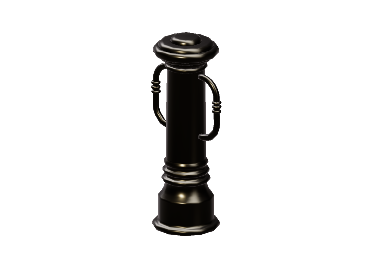 Accessori 3D - Bollard - Reliance Foundry - R7553B -... Accessori 3D - Bollard - Reliance Foundry - R7553B -...