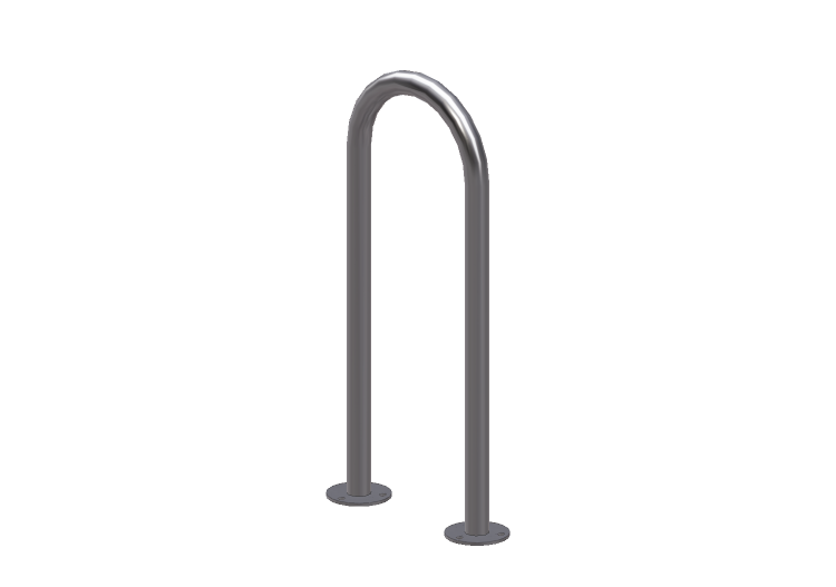 Acessórios 3D - Suporte de bicicleta de forma anelar -... Acessórios 3D - Suporte de bicicleta de forma anelar -...