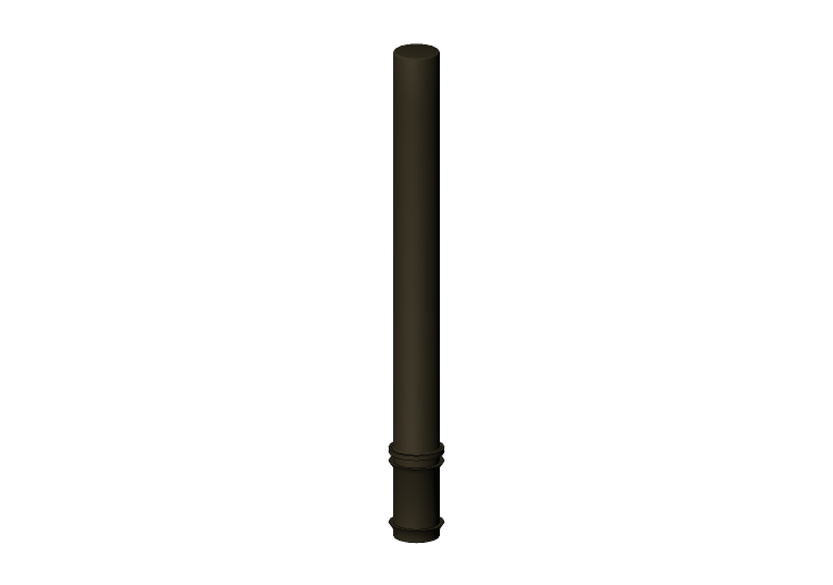 3D Accessories - Bollard - Reliance Foundry - R8302 -... 3D Accessories - Bollard - Reliance Foundry - R8302 -...
