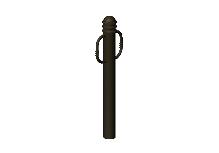 3D Accessories - Bollard - Reliance Foundry - R8472 -... 3D Accessories - Bollard - Reliance Foundry - R8472 -...