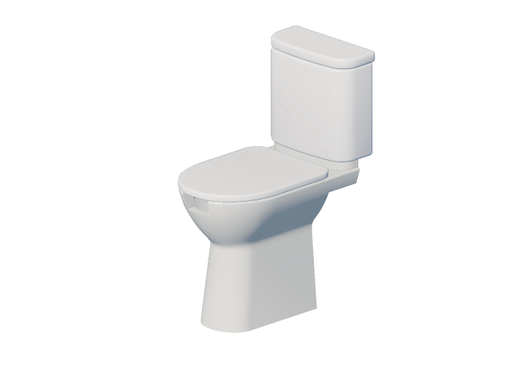 Vasos 3D - Vaso sanitário com caixa - Roca - 342236/1 -... Vasos 3D - Vaso sanitário com caixa - Roca - 342236/1 -...