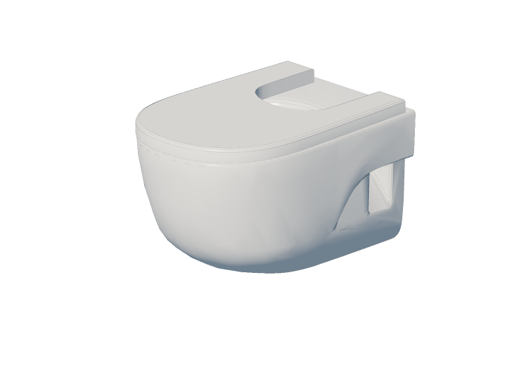 Bidet 3D - Bidet sospeso - Roca Meridian - Roca Bidet 3D - Bidet sospeso - Roca Meridian - Roca