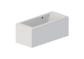Ba&ntilde;eras de ba&ntilde;o 3D - Ba&ntilde;era rectangular 160x70cm - Roca - Vythos