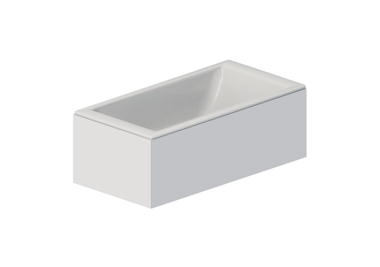 Baignoires 3D - Baignoire rectangulaire 180x90cm - Roca -... Baignoires 3D - Baignoire rectangulaire 180x90cm - Roca -...