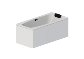 Baignoires 3D - Baignoire rectangulaire 160x75cm - Roca - Sureste