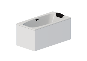 3D Bathtubs - Rectangular bath 140x70cm - Roca - Sureste