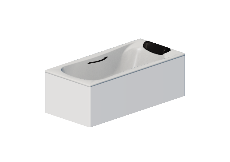 Vasche da bagno 3D - Vasca da bagno rettangolare 190x90cm -... Vasche da bagno 3D - Vasca da bagno rettangolare 190x90cm -...