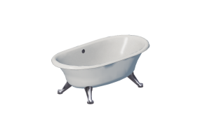 3D Bathtubs - Oval bath 170x85cm - Roca - Savanha