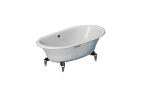 Baignoires 3D - Baignoire ovale 170x85cm - Roca - Newcast