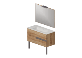 Meubles 3D - Meuble lavabo singulier 100x460x740cm - Roca VICTORIA-N