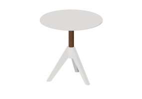 Tables 3D - Table en bois laqu&eacute; - Sala Bella - Helix