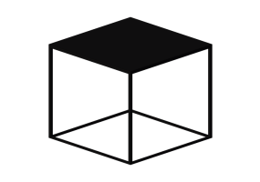 Mesas 3D - Mesa de madera lacada - Sala Bella - Cube
