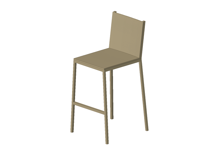 Sedie 3D - Sgabello in legno laccato - Sala Bella - Toy -... Sedie 3D - Sgabello in legno laccato - Sala Bella - Toy -...