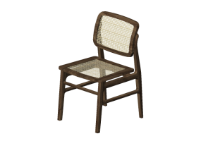 3D Chairs - Wood table - Sala Bella - Annie