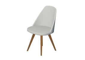 Chaises 3D - Chaise en bois - Sala Bella - Lucy