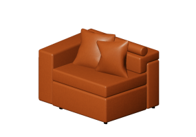 3D Sessel und Sofas - Stoffsofa - Sala Bella - Berk