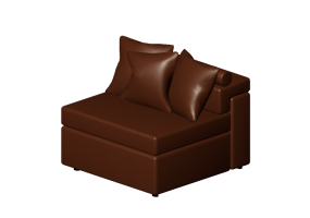 Poltronas y Sof&aacute;s 3D - Sof&aacute; de tela - Sala Bella - Berk