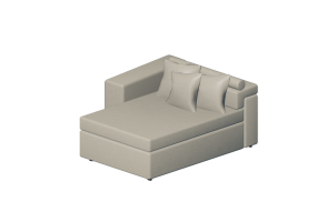 Chairs and Sofas 3D - Sofa with fabric lining - Sala Bella - Berk