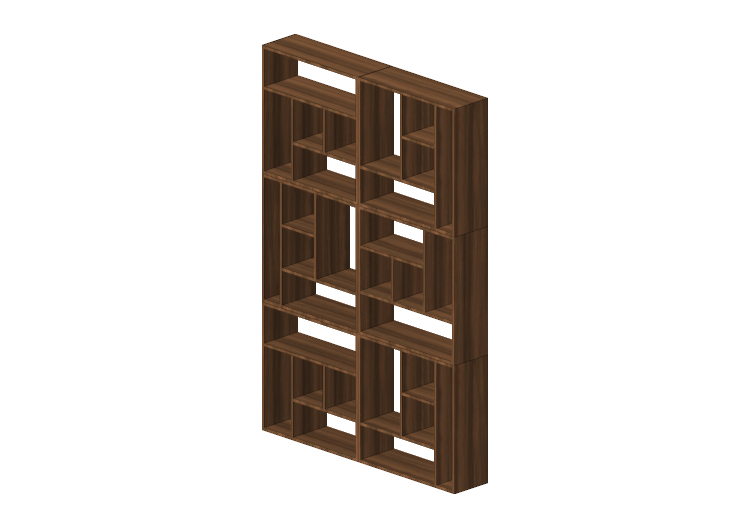 3D Möbel - Holzschrank - Sala Bella - Cobogó - Sala Bella 3D Möbel - Holzschrank - Sala Bella - Cobogó - Sala Bella