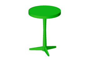 3D Tables - Circular table - Schuster - GOLF
