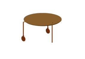 Tables 3D - Table en bois - Schuster - Camafeu