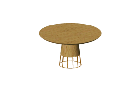 Mesas 3D - Mesa de madera - Schuster - Barril