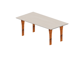 Tavoli 3D - Tavolo in legno - Schuster - Viko