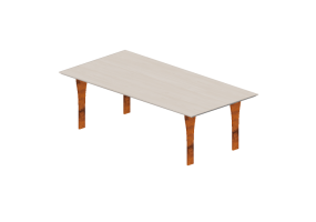 3D Tables - Wooden table - Schuster - Viko