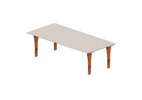 3D Tisch - Holztisch - Schuster - Viko