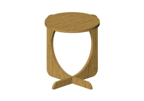 3D Tisch - Holztisch - Schuster - Plano