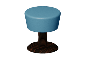 3D Chairs - Stool with fabric lining - Schuster - VITE