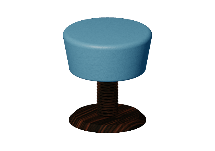 3D Chairs - Stool with fabric lining - Schuster - VITE -... 3D Chairs - Stool with fabric lining - Schuster - VITE -...