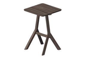 3D Chairs - Wood stool - Schuster - BAR AESTA