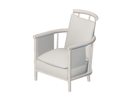 3D Chairs - Wooden armchair - Schuster - Ravello