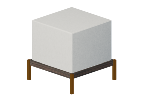 Sillas 3D - Taburete de madera - Schuster - Certo