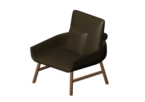 Poltronas y Sofás 3D - Sillón de tela - Schuster - Classica