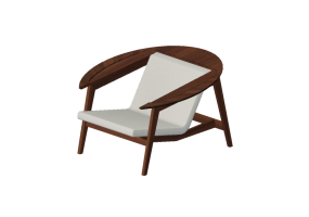Divans 3D - Fauteuil en tissu - Schuster - Abas