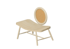 3D Sessel und Sofas - Holzsessel - Schuster - Camafeu
