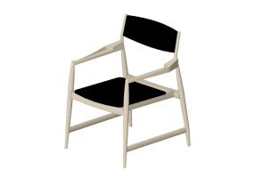 Divani 3D - Poltrona in legno - Schuster - Milhazes