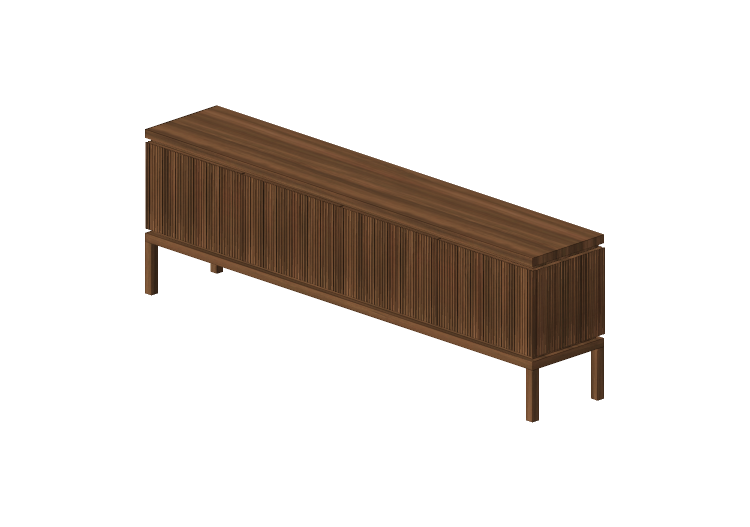 Muebles 3D - Bufet de madera - Schuster - HC 2392 -... Muebles 3D - Bufet de madera - Schuster - HC 2392 -...
