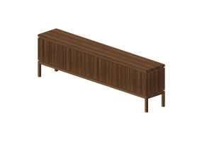 Meubles 3D - Buffet en bois - Schuster - HC 2600