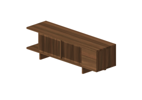 3D Furniture - Laquered wood cabinet - Schuster - Som Treli&ccedil;a 2000